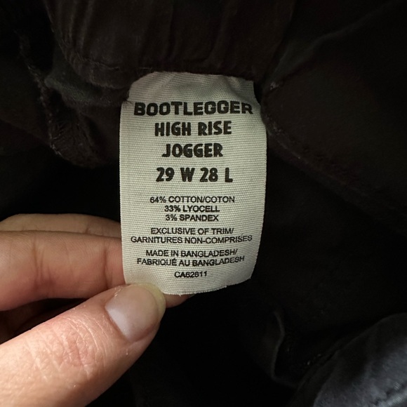 Bootlegger High Rise Joggers - Picture 3 of 7